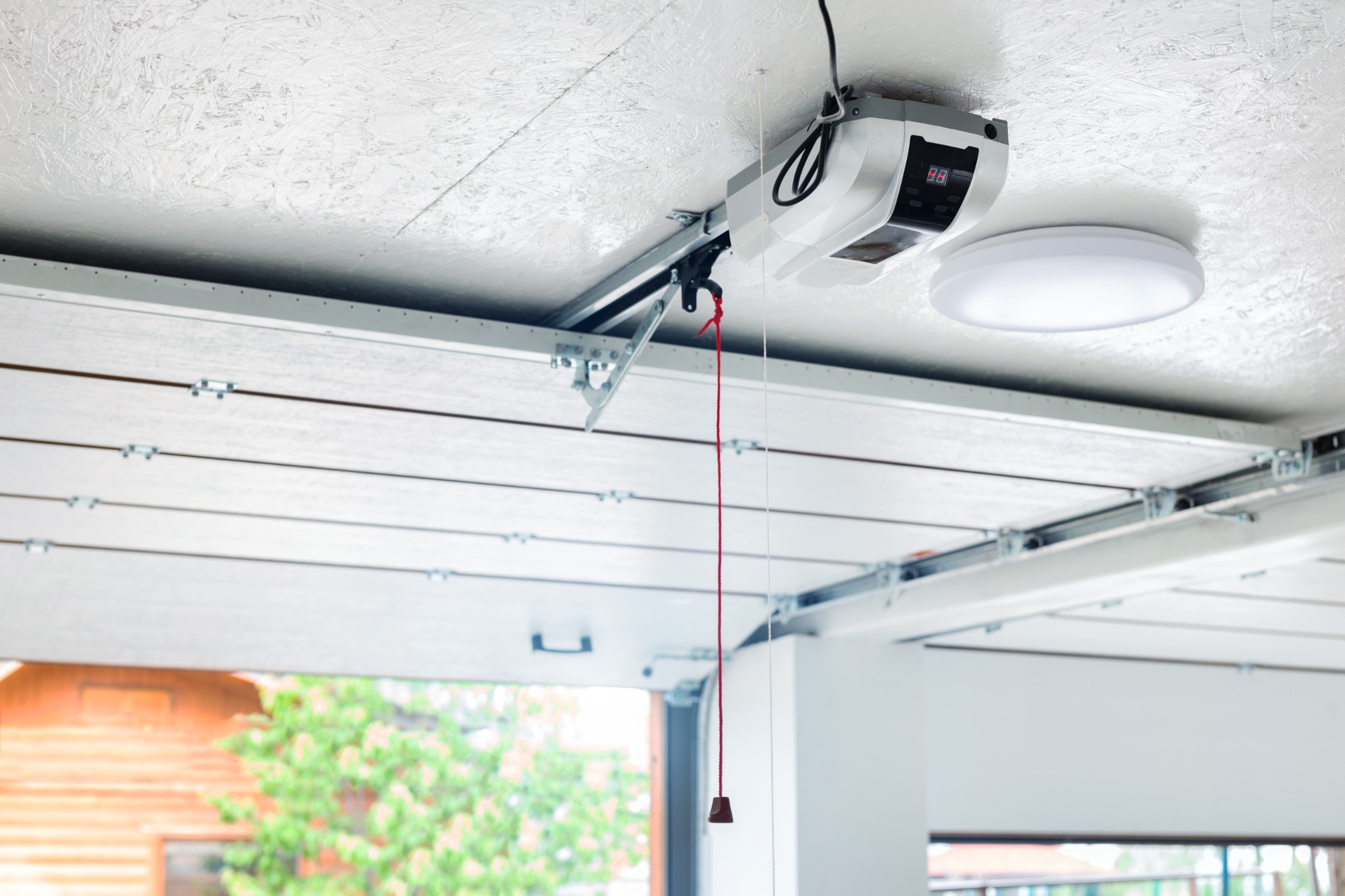 Garage door opener system